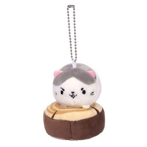 Cartoon Japanese-style Small <b>Cat</b> <b>Plush</b> Toy Girly Heart-Shaped Hanging Ornament 10cm - Product Image 4