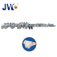 Machine entièrement automatique JWC pour couches-culottes absorbantes pour adultes |   300 pièces/min |   Haute efficacité