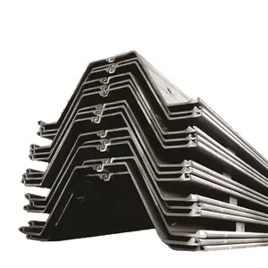 Profile Channel Steel Sheet Pile low price hot rolled Oiled U Z construction Steel Sheet Pile stockist