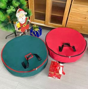 Práctica Bolsa de Almacenamiento para Coronas Navideñas, Impermeable, Contenedor para Guardar Coronas Navideñas - Product Image 3