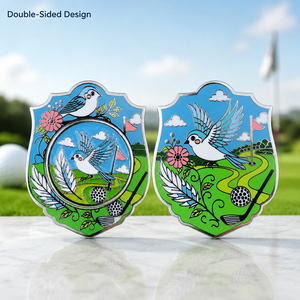 Marcador de Pelotas de Golf Magnético de Doble Cara, Diseño Creativo con Temática de Golf, para Tiendas Profesionales, Clubes, Recuerdos y Regalos para Eventos - Product Image 2