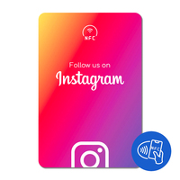 Cartes de visite personnalisées CR80 avec code QR pour les avis Google, carte PVC RFID NFC imperméable