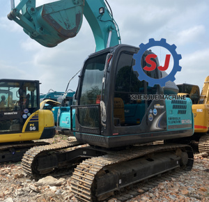 Excavatrice hydraulique sur chenilles d'occasion KOBELCO SK140LC, 14 tonnes, faible bruit, système INDr, d'origine japonaise - Product Image 2