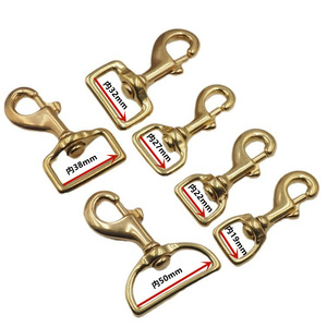 Moschettone a Molla Girevole in Ottone Marino per Guinzaglio per Cani, Gancio di Bloccaggio 27*78mm, Accessori per Attrezzature Nautiche e Yacht - Product Image 6