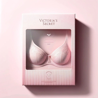 Подарочная коробка Vito's Secret Bra из переработанных материалов с магнитной застежкой, индивидуальная упаковка из премиальной бумаги с горячим тиснением и УФ-покрытием