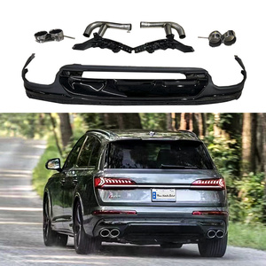 <span class=keywords><strong>SQ7</strong></span> Q7รถ4เมตรสีดำเงากระจายแสงสีดำแยกริมฝีปากกันชนหลังเคล็ดลับสำหรับ Audi Q7 <span class=keywords><strong>SQ7</strong></span> 2020 2021 <span class=keywords><strong>2022</strong></span> 2023 - Product Image 2