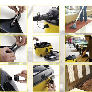 Nettoyeur de tapis et de canapés à mousse humide et sèche avec filtre HEPA, capacité de 20 L, pour une utilisation en voiture, à la maison et en extérieur - Haute efficacité et nettoyage facile - Product Image 2