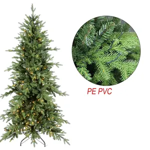 The Wholesale <b>Slim</b> Christmas <b>Tree</b> Indoor and Outdoor Pvc Decorated Christmas Pe <b>Tree</b> - Product Image 4