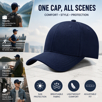 Casquette de baseball en sergé de coton à 6 panneaux, couronne structurée, visière incurvée, logo brodé en relief 3D, fabrication directe usine, OEM ODM, Gorras personnalisées