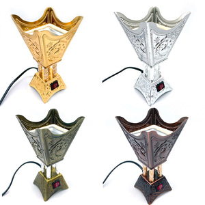 Quemador de Incienso Eléctrico con Soporte Metálico para Sándalo y Bukhoon para el Sudeste Asiático y Oriente Medio para Uso Aromático - Product Image 4