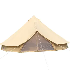 Groothandel Outdoor Waterdichte Canvas Teepee/Tenda Camping/Luxe Resort Tent