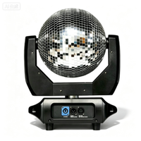 STSLITE-120W Projecteur à tête mobile DMX rotatif à 360° pour boule disco °   Effet de scintillement dispersé pour DJ, bar, événement, scène
