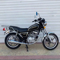 Moto originale authentique Haojue Suzuki Little Prince GN125-2F 125cc 110Km/h, moto rétro pour homme, moto de ville