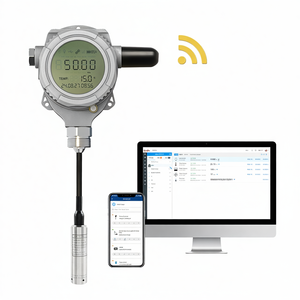 Battery Powered ATEX Explosion-proof 4G LORA <b>Wireless</b> Water Diesel Gasoline Fuel Tank Level Transmitter Sensor - Product Image 3