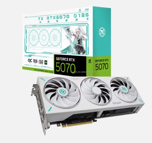 Nueva Tarjeta Gráfica TX RTX5070 de 12GB GDDR7 OC RTX5070 para Juegos de Escritorio con Ventilador, GPU Blanca RTX 5070 - Product Image 3