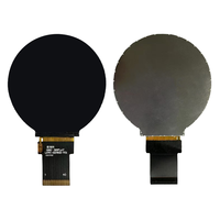 Layar LCD TFT RGB/MIPI 2,76 Inci 480x480 ST7701S Bulat untuk Sensor Bolus Ternak Pintar dan Alat Pemeriksa Telur Portabel