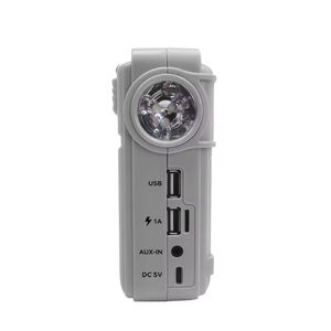 Radio de Emergencia para Exteriores//Reproductor MP3/Linterna/Retro/Tarjeta TF/Radio de Alta Calidad - Product Image 3