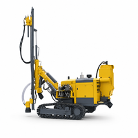 Foreuse de surface sur chenilles WT420B-1 pour forage DTH en fosse ouverte avec système de collecte des poussières, moteur et engrenages