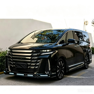 Nouveau kit de lèvres de pare-chocs avant et arrière de luxe avec découpes pour échappement, pour <span class=keywords><strong>Alphard</strong></span> Vellfire <span class=keywords><strong>Modellista</strong></span> Design - Product Image 4