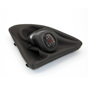 Poignée de levier de vitesse de voiture avec soufflet en cuir pour boîte de vitesses manuelle à 5/6 vitesses pour <span class=keywords><strong>BMW</strong></span> Série 1 E81 <span class=keywords><strong>E82</strong></span> E87 E88 2003-2013 Intérieur - Product Image 6