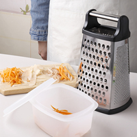 Hoge kwaliteit 10 inch roestvrijstalen handmatige schilmes, rasp, snijder en cutter voor fruit en groenten, geschikt voor vaatwasser.