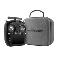 Télécommande radio HOT Radiomaster TX16S MK3 en plastique avec antenne double bande Gemini Express LRS XROSSBAND CNC pour avion