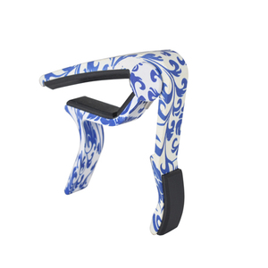 <span class=keywords><strong>Afinador</strong></span> de <span class=keywords><strong>guitarra</strong></span> Capo <span class=keywords><strong>Universal</strong></span> de aleación de aluminio artístico de porcelana azul y blanca Uso <span class=keywords><strong>para</strong></span> guitarras acústicas clásicas Bajo - Product Image 1