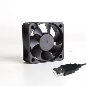 50x50x10mm 5010 5V 8000RPM USB Small Dc Brushless Computer Cpu Axial Fan Mini Powerful Air Cooling Fan