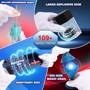 Ma Thuật Kit Cho Trẻ Em 109 + Ma Thuật Thủ Thuật Cây Đũa Thần Thiết Lập Với Hướng Dẫn Sử Dụng Và Video Cho Người Mới Bắt Đầu Trẻ Em Giáng Sinh Halloween Quà Tặng Sinh Nhật - Product Image 5