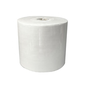 Nhà máy chuyên nghiệp cellulose bột gỗ + PP trắng cuộn lớn của công nghiệp bụi-miễn phí khăn lau - Product Image 1