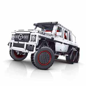 [Pour le Nouvel An] Véhicule tout-terrain Yuxing Model <span class=keywords><strong>King</strong></span> à 40 pièces contrôlé par application, <span class=keywords><strong>jouet</strong></span> de construction éducatif et complexe - Product Image 1