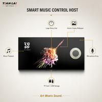 Panel Kontrol Pusat Android TL-M20M 8 Inci 1280 x 800 IPS CPU 4 Core dengan Gateway Tuya Zigbee Terintegrasi dan Audio 4 x 30W untuk Villa