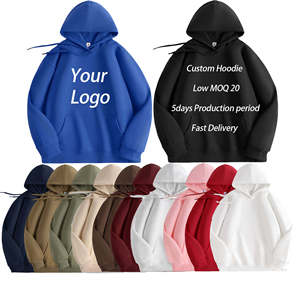 Felpa con Cappuccio da Uomo Personalizzabile con Logo, 100% Cotone, con Cerniera, Nuova Collezione Invernale 2025, Pesante, Spessa, Taglie Forti, Ricamata, 350gsm - Product Image 2