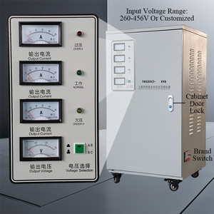 高精度220V-380V自動電圧スタビライザー6KW 6000W三相サーボモーター銅AC SVC用 - Product Image 3
