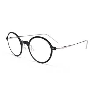 Occhiali da lettura Kingway unisex di lusso, montatura ovale leggera in titanio e silice, con lenti ottiche, bestseller - Product Image 1