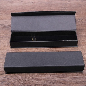 Chất Lượng Cao Hộp Bút Tùy Chỉnh Logo Thiết Kế Đơn Giản Sang Trọng Cá Nhân Bao Bì Hộp Giấy Đa Năng Hộp Đen Cho Quà Tặng Bút - Product Image 5