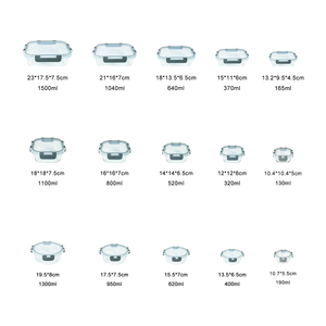 Thân thiện với môi trường 100% <span class=keywords><strong>BPA</strong></span>-<span class=keywords><strong>free</strong></span> bữa ăn chuẩn bị Glass container với PP nắp lò vi sóng & Tủ đông an toàn sơn mài kỹ thuật - Product Image 5