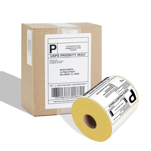 Waterproof Self Adhesive 4x6 Shipping <strong>Address</strong> <strong>Sticker</strong> Thermal Direct Shipping <strong>Labels</strong> Roll A6 Thermal Paper <strong>Sticker</strong> - Product Image 5