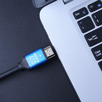 Câble HDMI 4K Certifié OEM/ODM 60Hz V2.0 Mâle-Mâle en Alliage d'Aluminium pour TV/Ordinateur Portable/Lecteur DVD/Projecteur