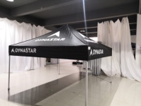 Tente de salon professionnelle Maxcanopy Expert en aluminium 10x10 pieds, auvent de toit pour événements en plein air et publicité