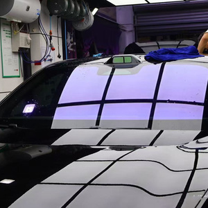 Film solaire teinté bleu caméléon pour pare-brise de <span class=keywords><strong>voiture</strong></span>, autocollant protecteur pour vitres latérales avant, changement de couleur violet - Product Image 4