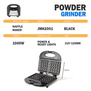 JAMAKY <b>Waffle</b> <b>Maker</b> Electric Double Sided Non Stick Cooking Surface For Home Use - Product Image 2