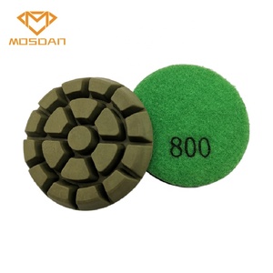 <span class=keywords><strong>3</strong></span> Zoll Resin Bond Wet Diamond Boden polier pads für Power Trowel Machine - Product Image 5