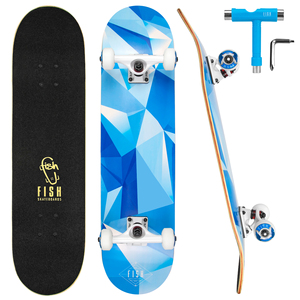 Kunray — skateboard en érable du japon, <span class=keywords><strong>pour</strong></span> les garçons et les filles débutants, 31x8 pouces, 100% - Product Image 2