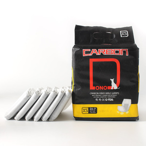 Amazon Venta caliente <span class=keywords><strong>Dono</strong></span> M pañal desechable para mascotas absorbente desodorante pañal de carbono perro macho pañal - Product Image 3