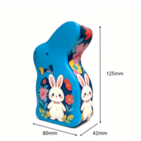 Boîtes en fer blanc personnalisées pour les fêtes, boîtes en métal pour cadeaux de Noël, Pâques, Halloween, pour emballer des bonbons et des biscuits