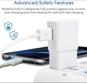 Thích hợp cho Samsung S6 S7 S8 S9 S10/Edge/Plus/Note 5/Note 8/Note 9 nhà máy bán buôn ban đầu sạc nhanh cáp sạc nhanh - Product Image 5