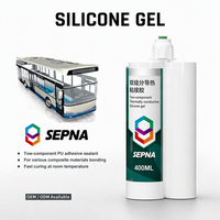 SEPNA Gel de silicone bicomposant thermiquement conducteur pour la liaison des équipements de communication, l'électronique automobile et les dispositifs de stockage