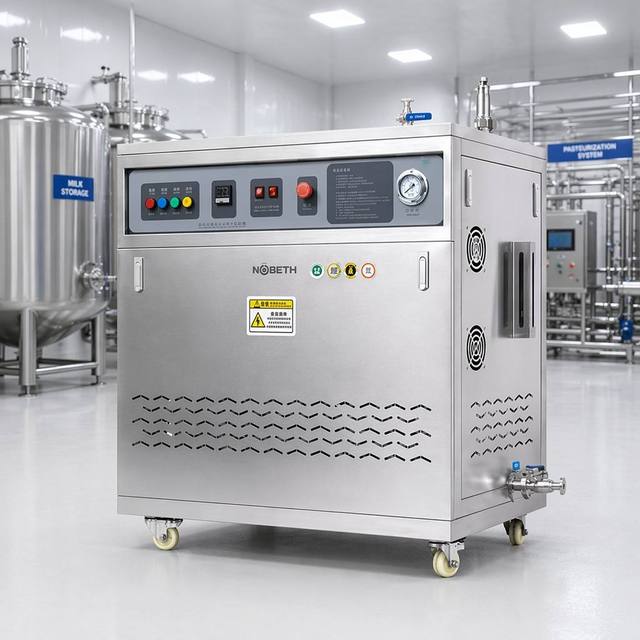 NBS-AH-216KW Electric Sanitary Pure Steam Generator (PSG) for Clean Steam Process/SIP System Stainless Steel Pipeline Use 3-Year