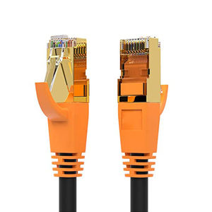 40g 2000mhz Cat8 패치 케이블 Rj45 실드 커넥터 네트워크 컴퓨터 통신 케이블 - Product Image 1